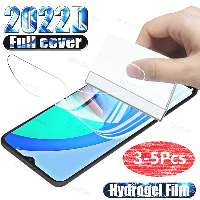 Oppo A78 - 3-5Pcs 하이드로 겔 필름 OPPO A16
