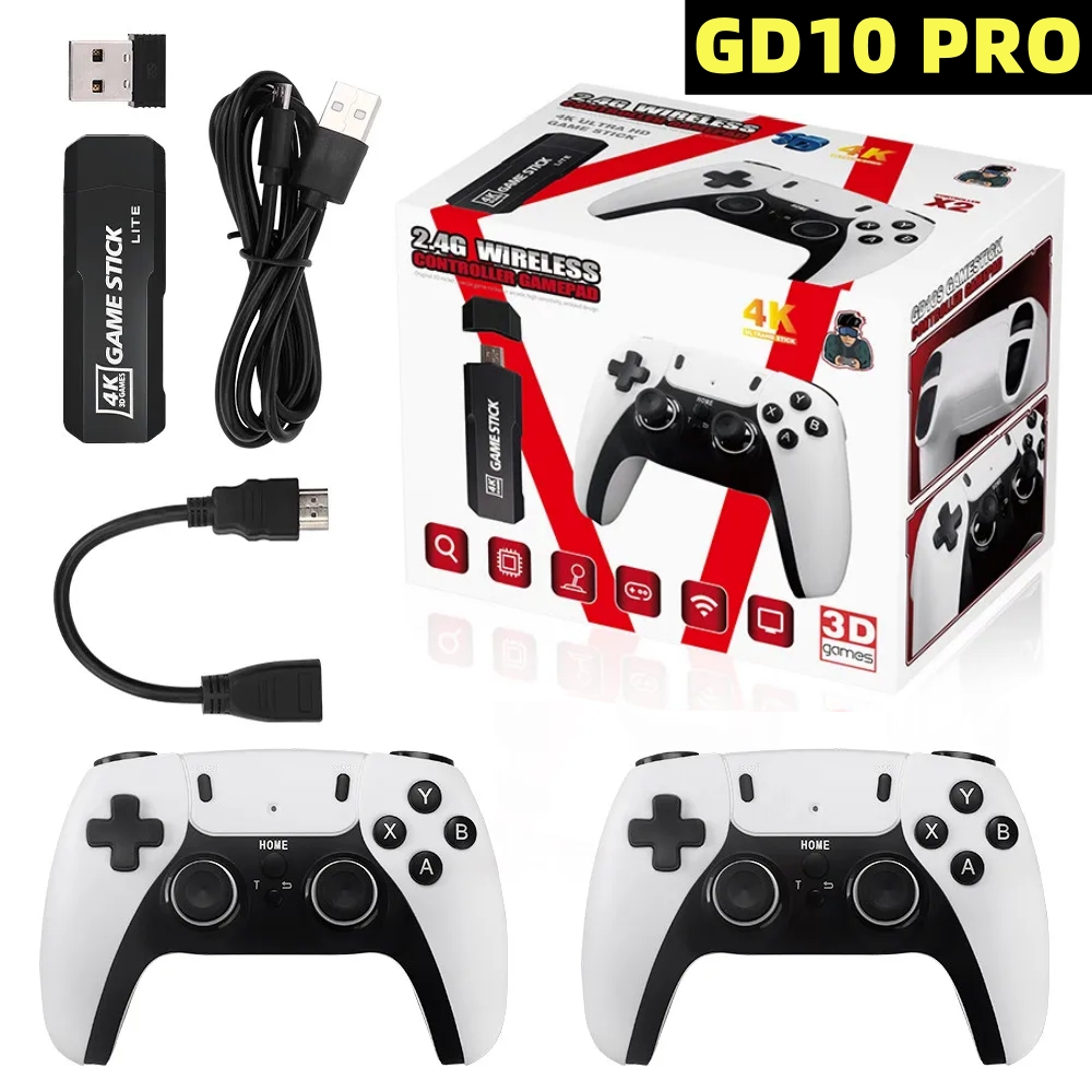 Retro Game Controller Usb - GD10 프로 비디오 게임 스틱 콘솔,