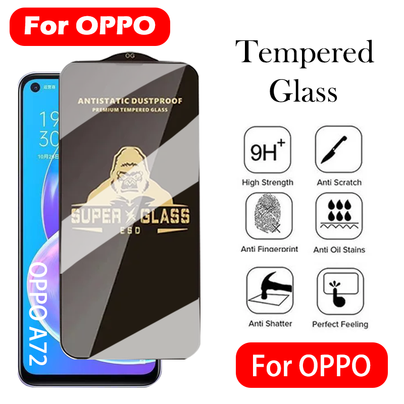 Oppo A78 - 고릴라 강화 유리 스크린 보호대, OPPO