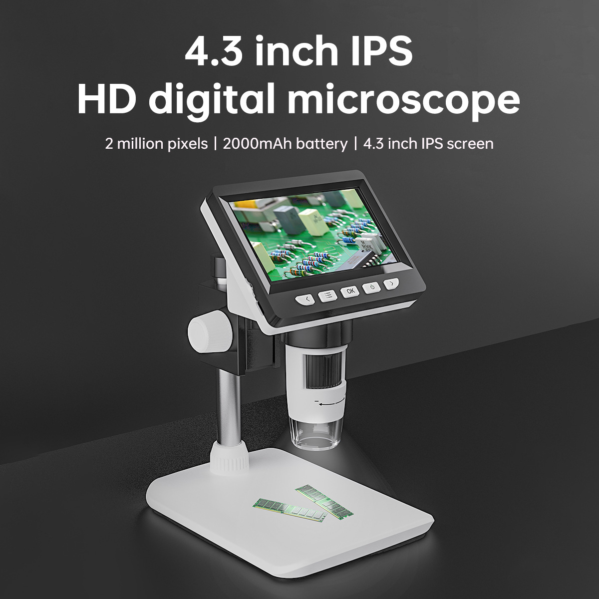 Usb Microscope Digital - 휴대용 전자 디지털 현미경, 동전 현미경