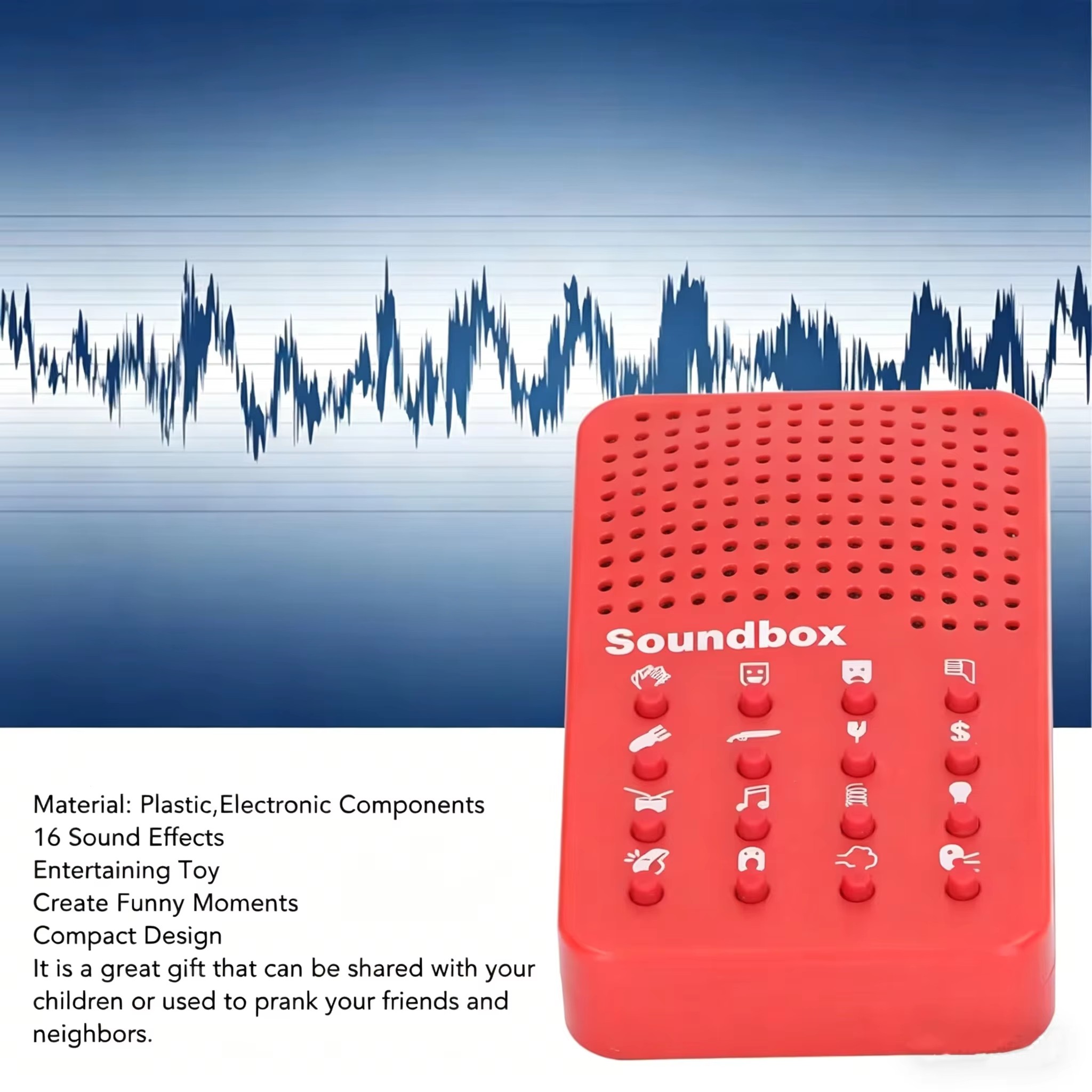 Electronics Gadgets For Gift - 컴팩트한 재미있는 사운드 머신 16가지 사운드