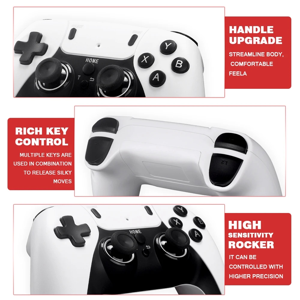 GD10 프로 비디오 게임 스틱 콘솔, 2.4G 더블  - Retro Game Controller Usb 리뷰 및 가격