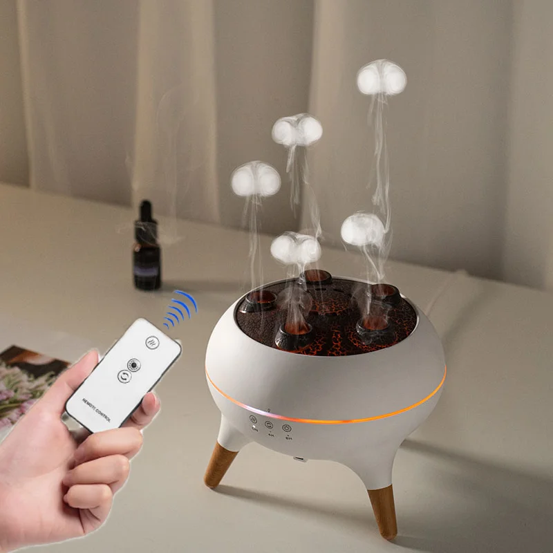 다이나믹 해파리 가습기 250ml 에센셜 오일 디퓨저  - Electronics Gadgets For Home 리뷰 및 가격