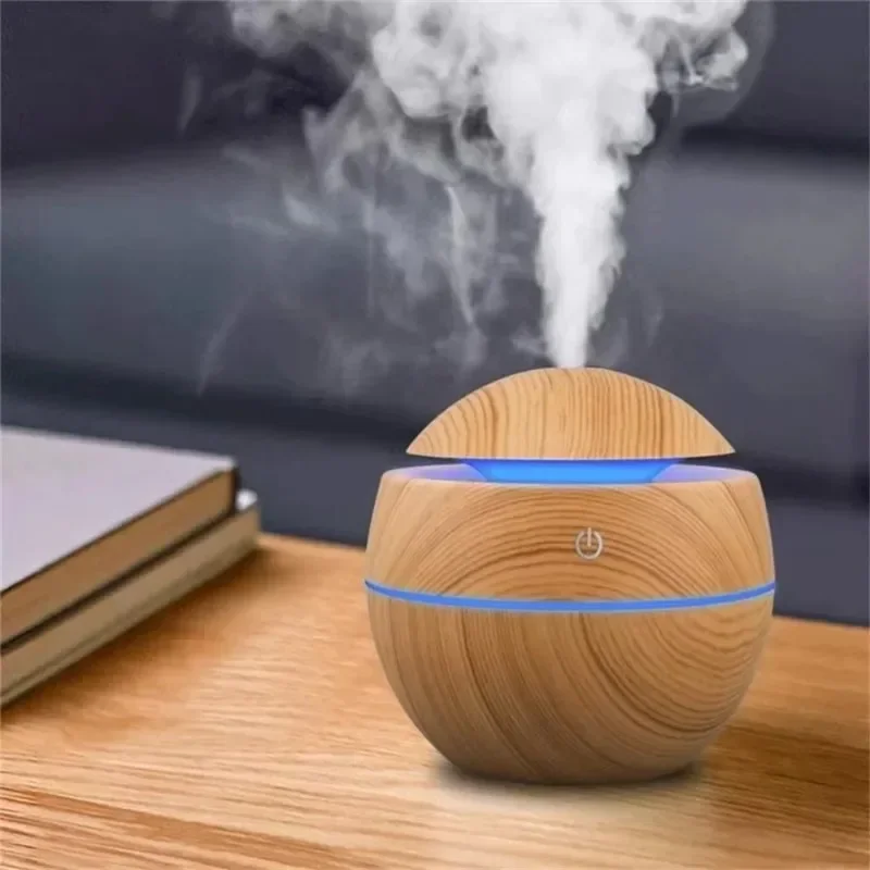 미니 우드그레인 초음파 USB 가습기 및 에센셜 오일  - Electronics Gadgets For Home 리뷰 및 가격