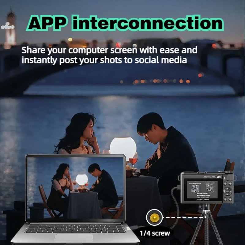 WD300 8K 디지털 카메라 88MP 비디오 로그 카 - Electronics Gadgets For Home 리뷰 및 가격