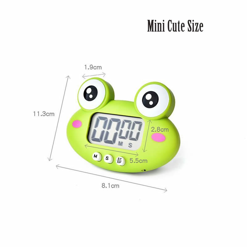 귀여운 개구리 Dinasour 주방 전자 디지털 타이머 - Electronics Gadgets For Gift 리뷰 및 가격