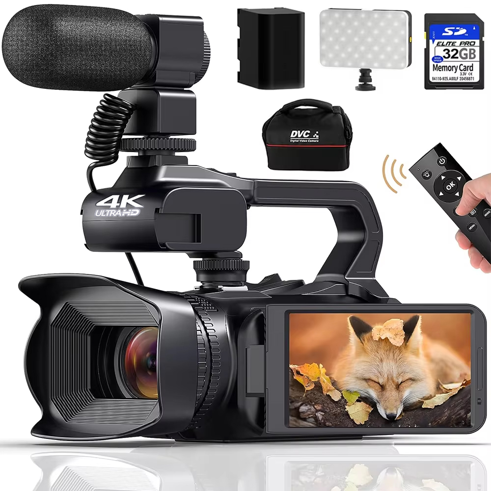 4K 전문가용 비디오 카메라 사진 촬영용 64MP 울트 - Electronics Gadgets For Home 리뷰 및 가격