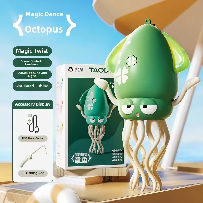 스마트 춤추는 문어 로봇 - 자동 회피 전자 장난감,  - Electronics Gadgets For Gift 리뷰 및 가격