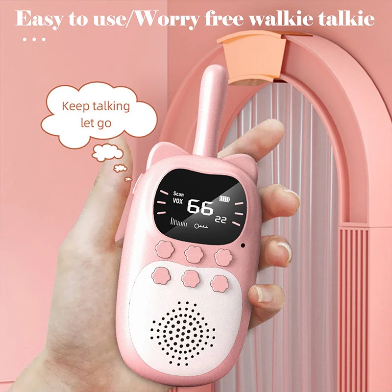 어린이 스파이 장비 아기 라디오 전화기 3km 범위 크 - Electronics Gadgets For Gift 리뷰 및 가격