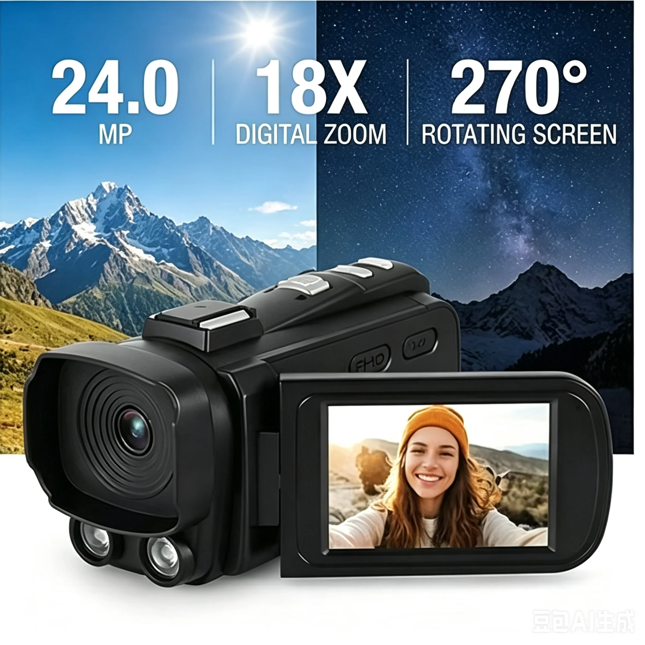 1080P 풀 HD 디지털 카메라 비디오 캠코더 적외선 - Electronics Gadgets For Home 리뷰 및 가격