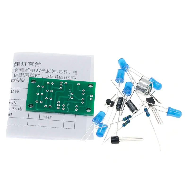 음성 제어 멜로디 램프 키트 전자 DIY 제작 사운드  - Electronics & Gadgets Charging Gocable 8 In 1 Edc 100W Cable 리뷰 및 가격