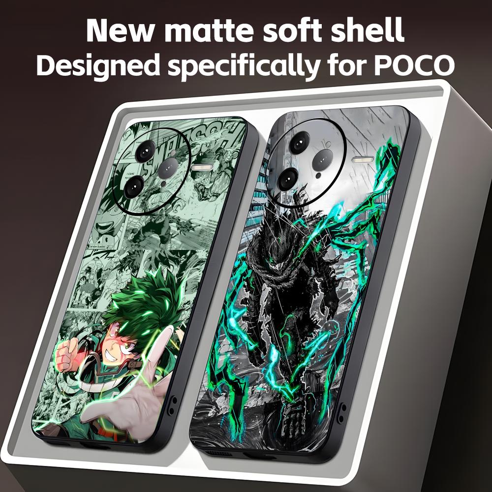 Deku My Hero Academia 전화 케이스 X - Xiaomi Poco X6 리뷰 및 가격