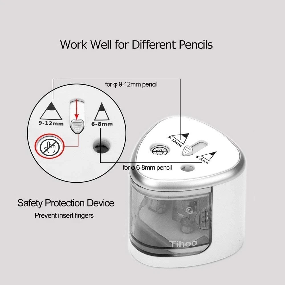 Tenwin 전기 자동 연필깎이, 스위치 연필깎이, 가 - Electronics Gadgets For Home 리뷰 및 가격